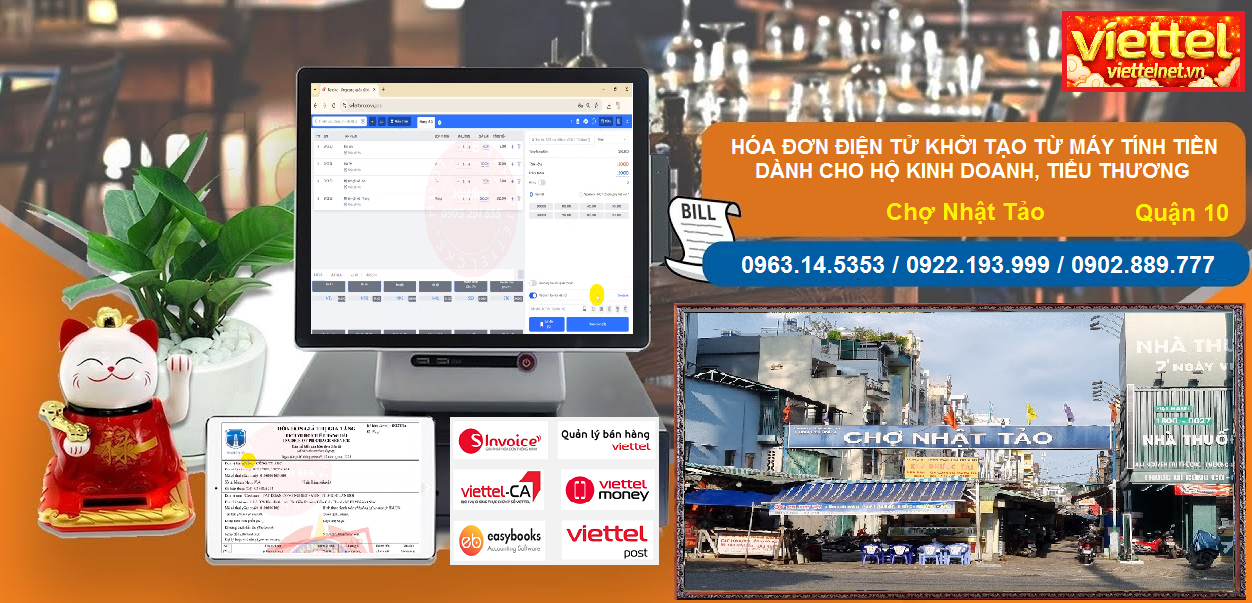 Hóa đơn điện tử Chợ Nhật Tảo