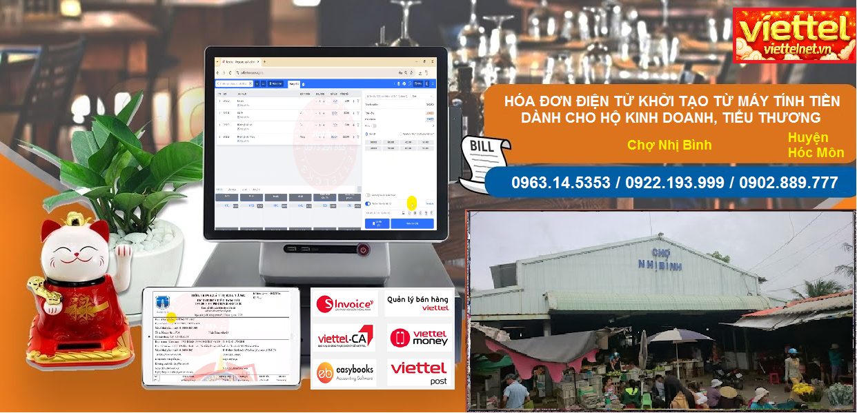 Hóa đơn điện tử Chợ Nhị Bình