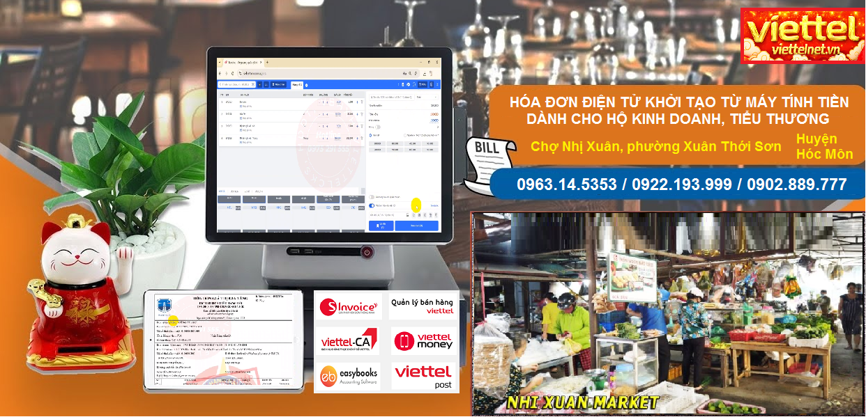 Hóa đơn điện tử Chợ Nhị Xuân