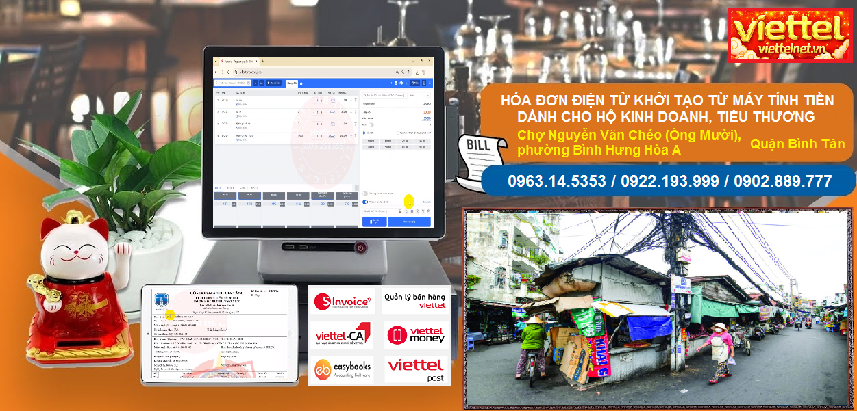 Hóa đơn điện tử Chợ Ông Mười