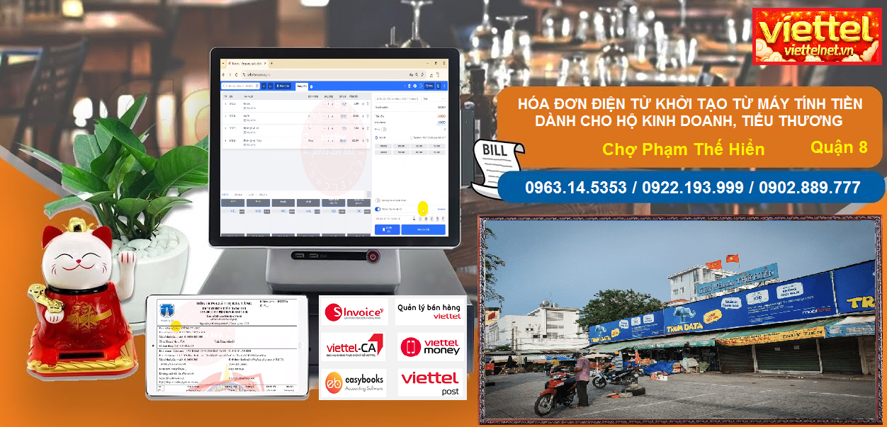 Hóa đơn điện tử Chợ Phạm Thế Hiển