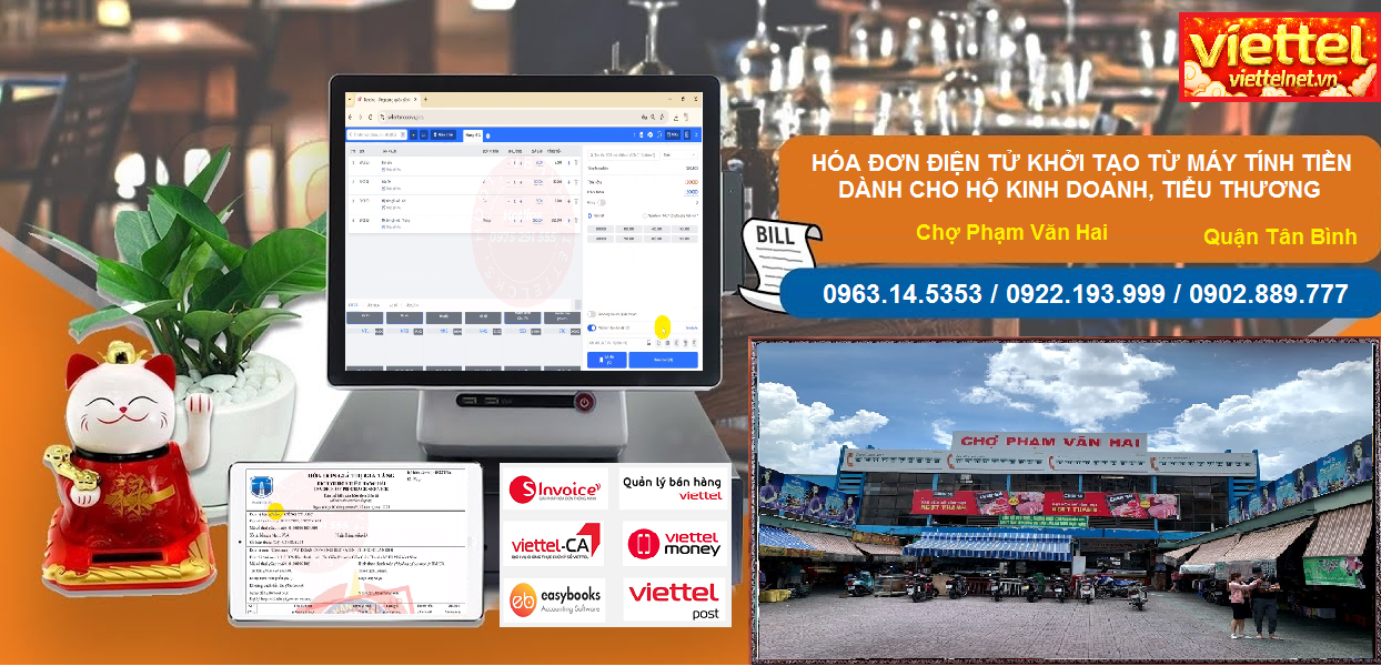 Hóa đơn điện tử Chợ Phạm Văn Hai