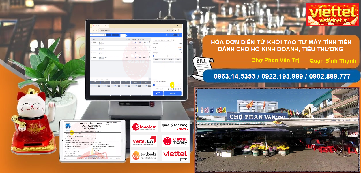 Hóa đơn điện tử Chợ Phan Văn Trị