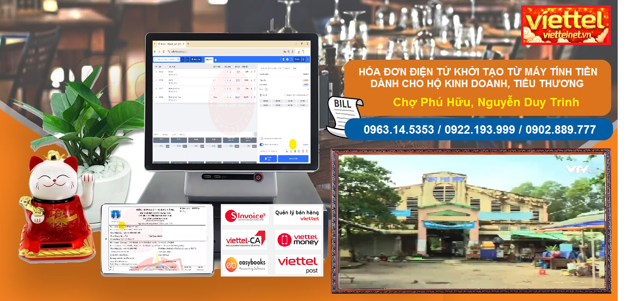 Hóa đơn điện tử Chợ Phú Hữu