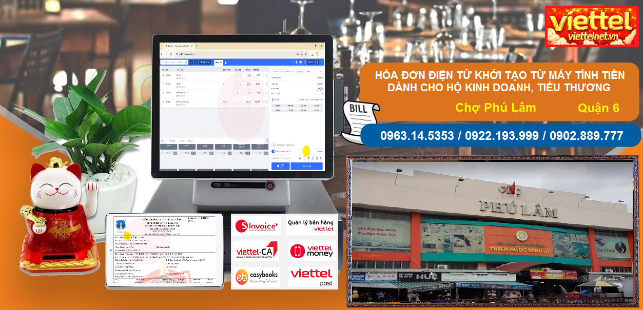 Hóa đơn điện tử Chợ Phú Lâm