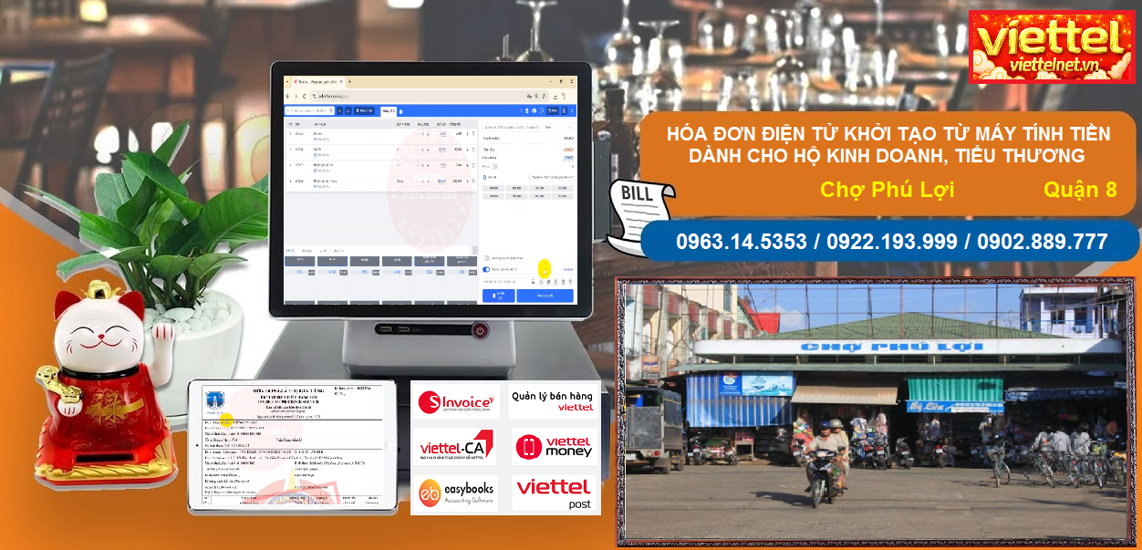 Hóa đơn điện tử Chợ Phú Lợi