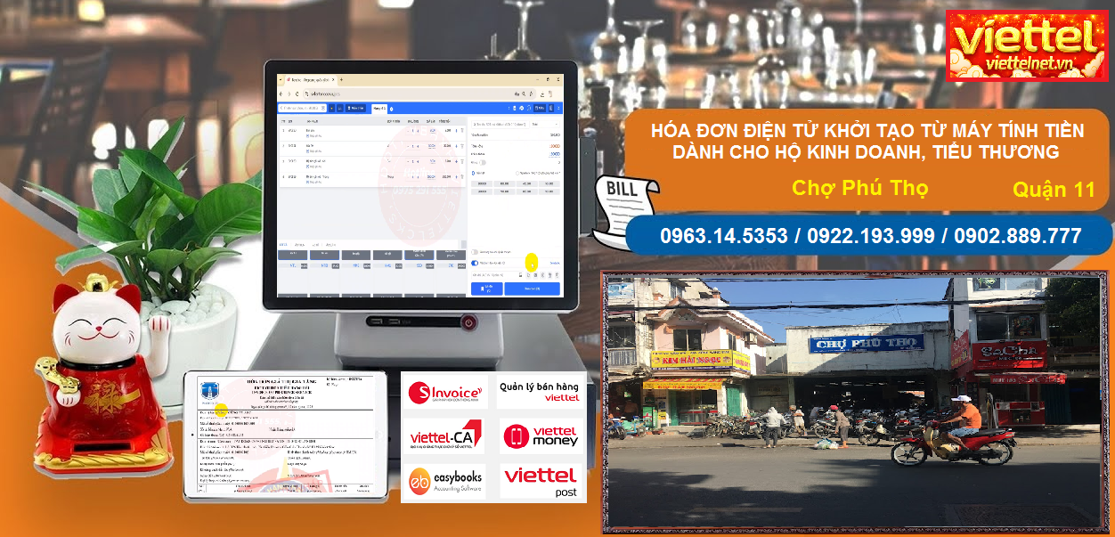 Hóa đơn điện tử Chợ Phú Thọ