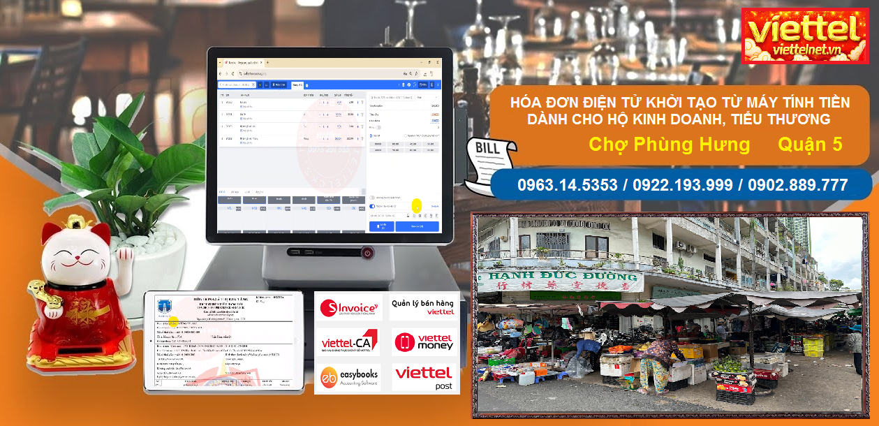 Hóa đơn điện tử Chợ Phùng Hưng