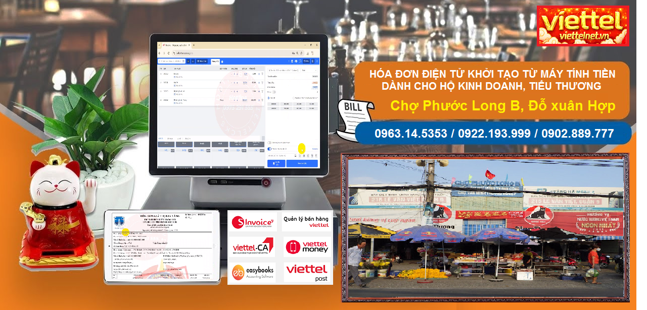 Hóa đơn điện tử Chợ Phước Long B