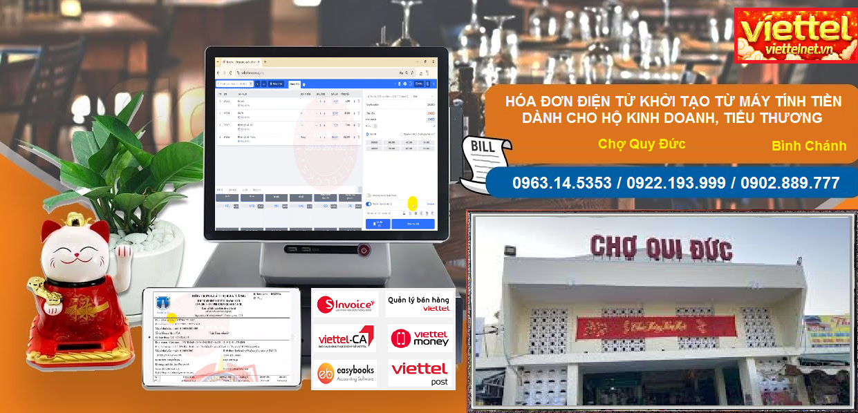 Hóa đơn điện tử Chợ Quy Đức