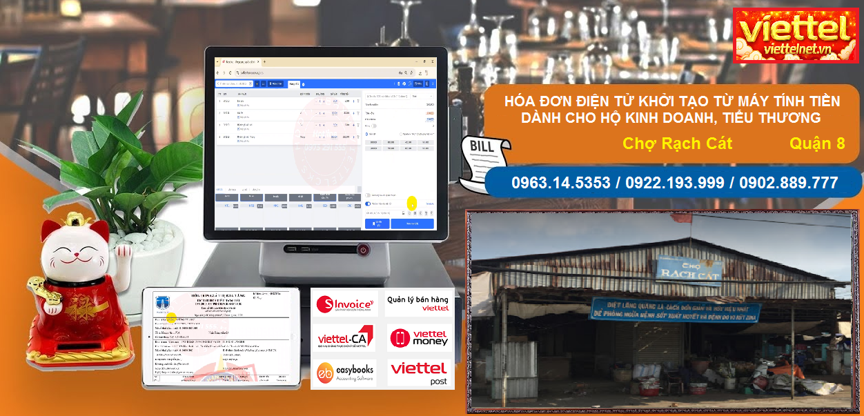 Hóa đơn điện tử Chợ Rạch Cát