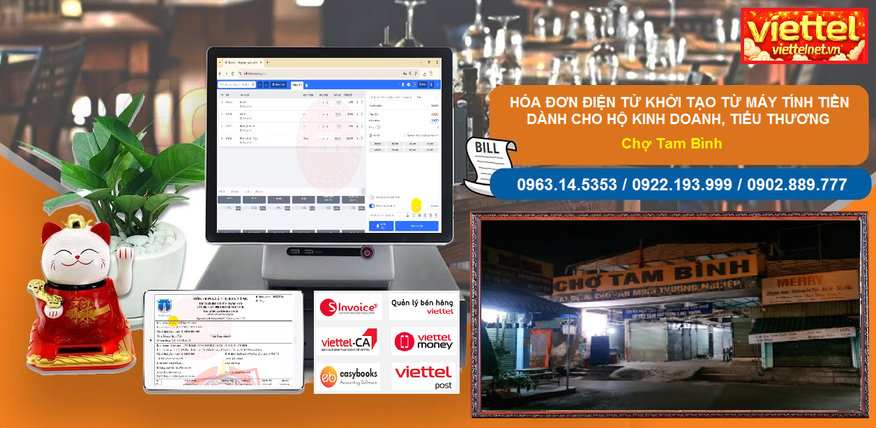 Hóa đơn điện tử Chợ Tam Bình