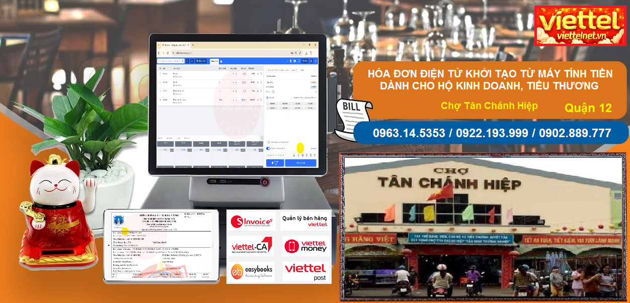 Hóa đơn điện tử Chợ Tân Chánh Hiệp