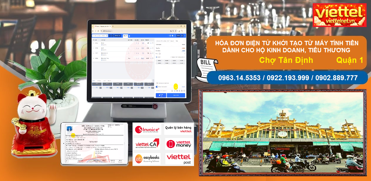 Hóa đơn điện tử Chợ Tân Định