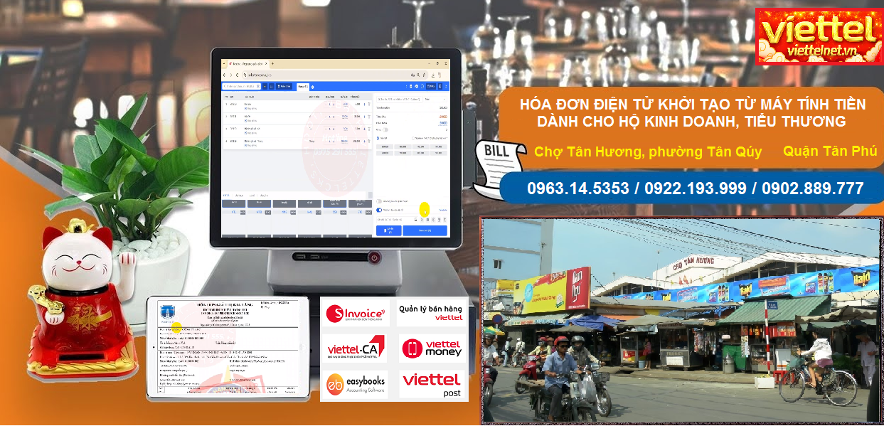 Hóa đơn điện tử Chợ Tân Hương