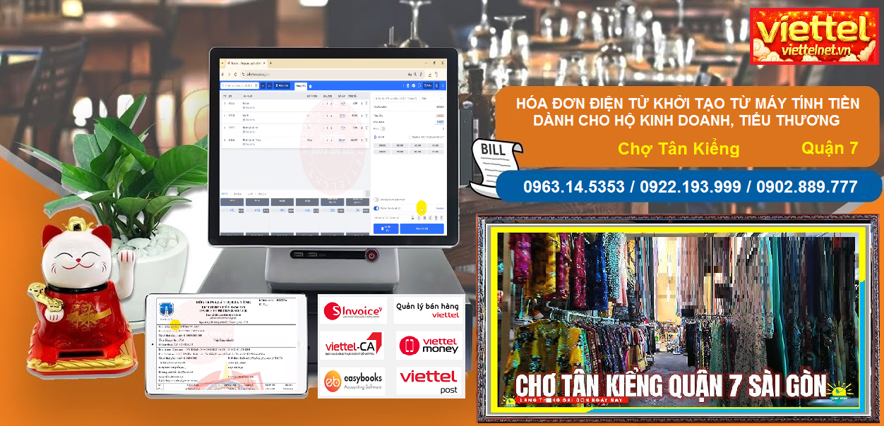 Hóa đơn điện tử Chợ Tân Kiểng