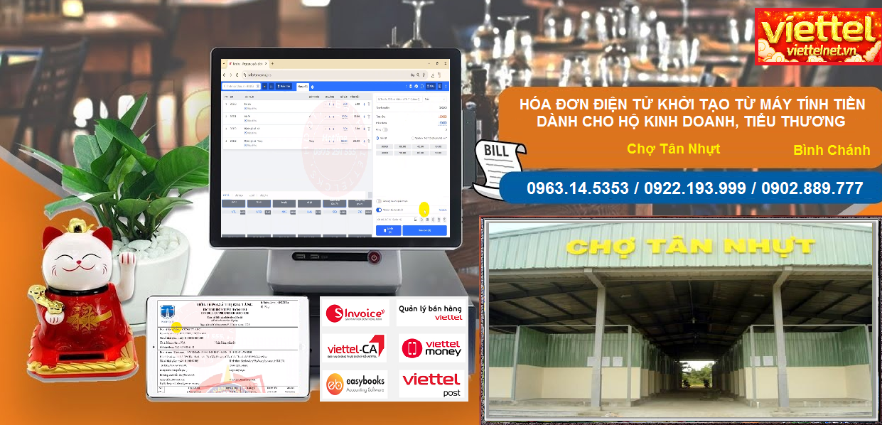 Hóa đơn điện tử Chợ Tân Nhựt