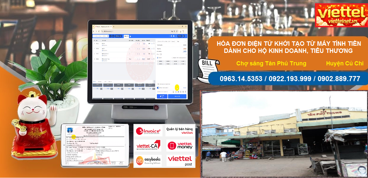 Hóa đơn điện tử Chợ Tân Phú Trung