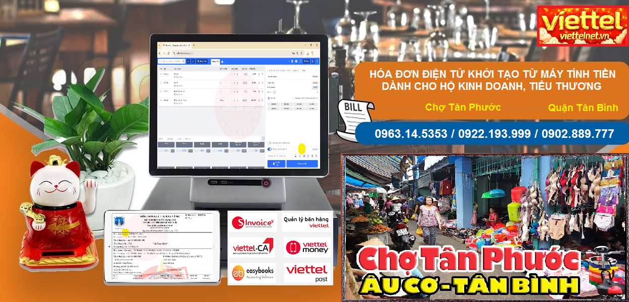 Hóa đơn điện tử Chợ Tân Phước