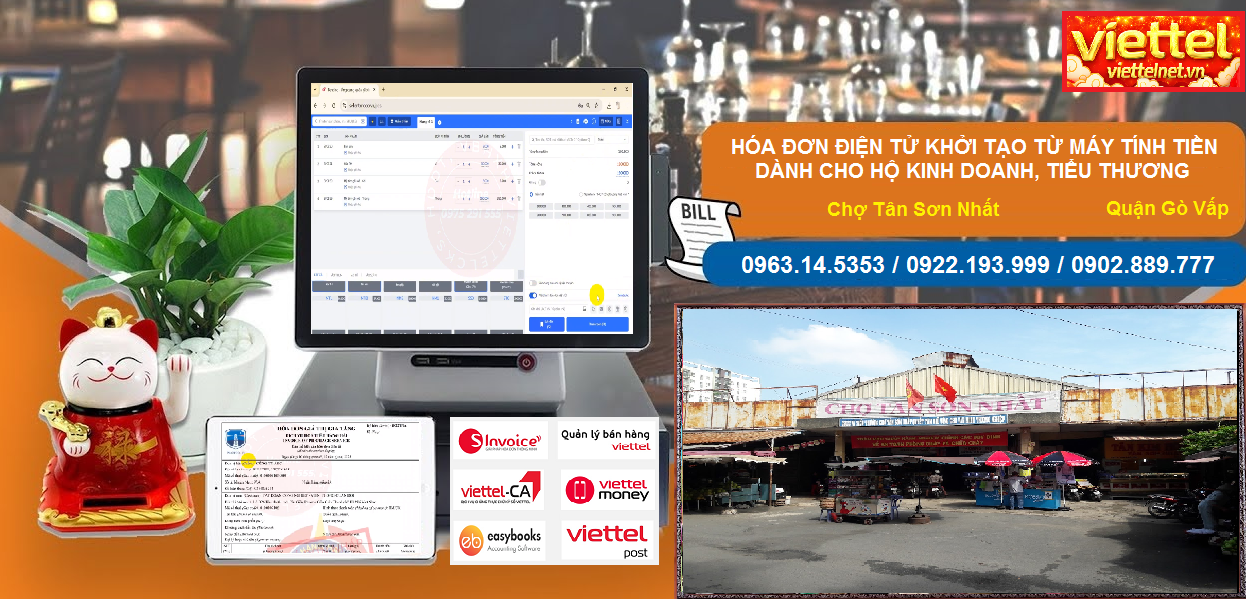 Hóa đơn điện tử Chợ Tân Sơn Nhất
