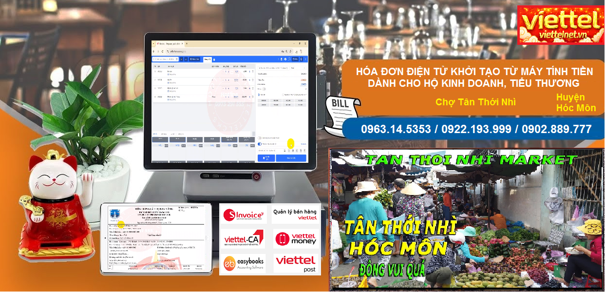 Hóa đơn điện tử Chợ Tân Thới Nhì