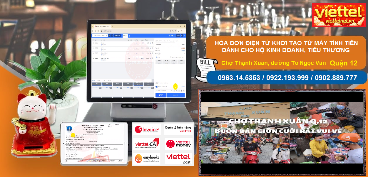 Hóa đơn điện tử Chợ Thạnh Xuân