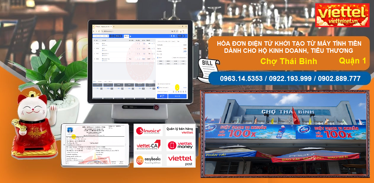 Hóa đơn điện tử Chợ Thái Bình