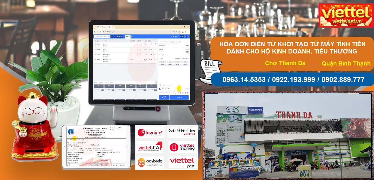 Hóa đơn điện tử Chợ Thanh Đa