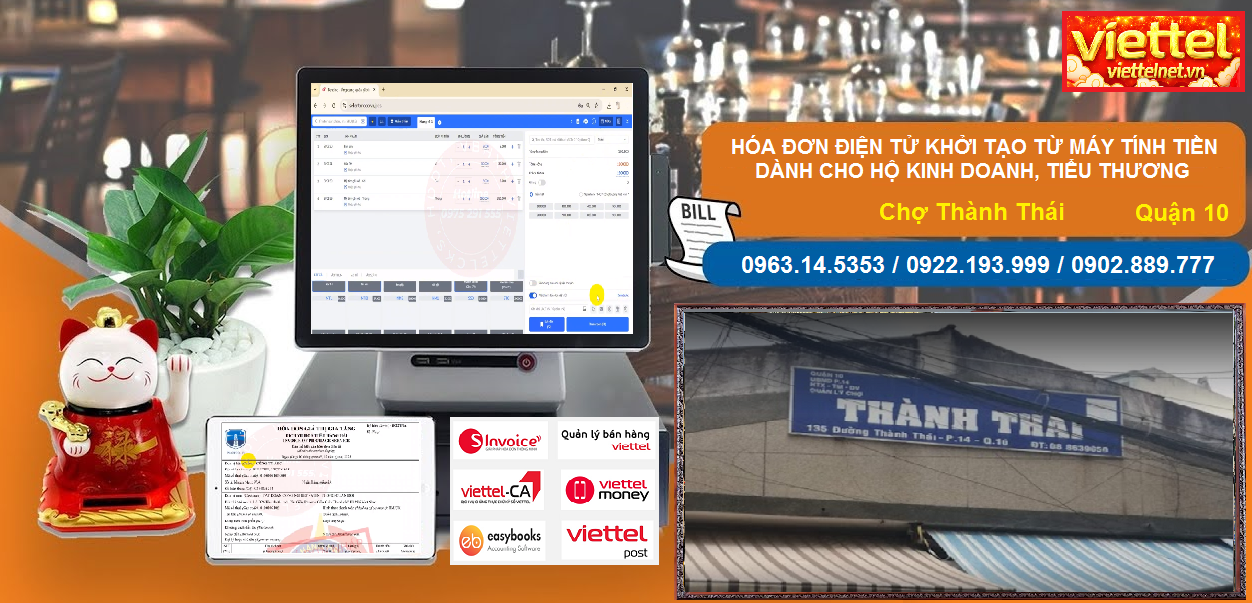 Hóa đơn điện tử Chợ Thành Thái