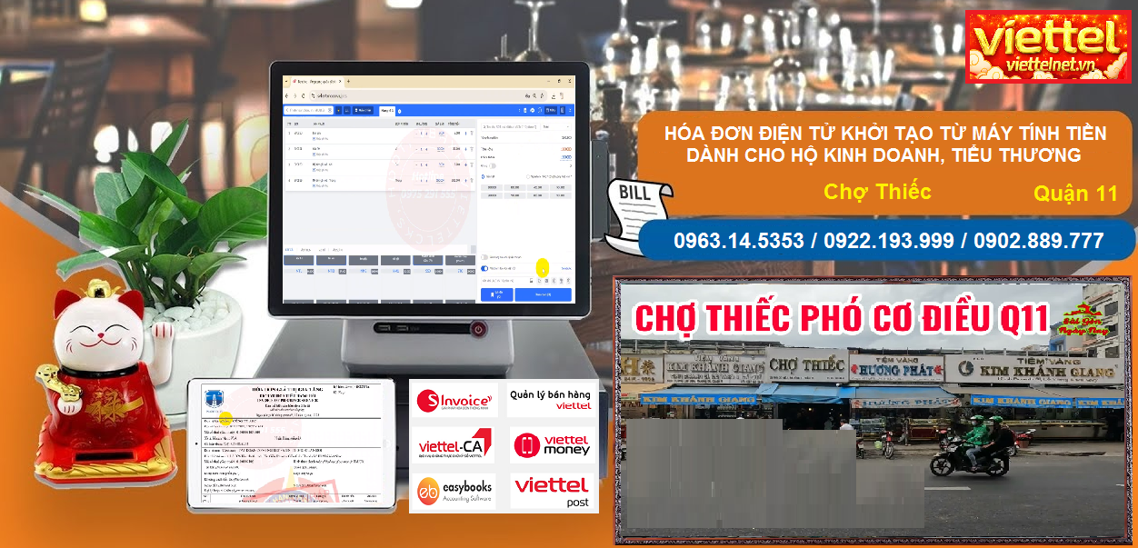 Hóa đơn điện tử Chợ Thiếc