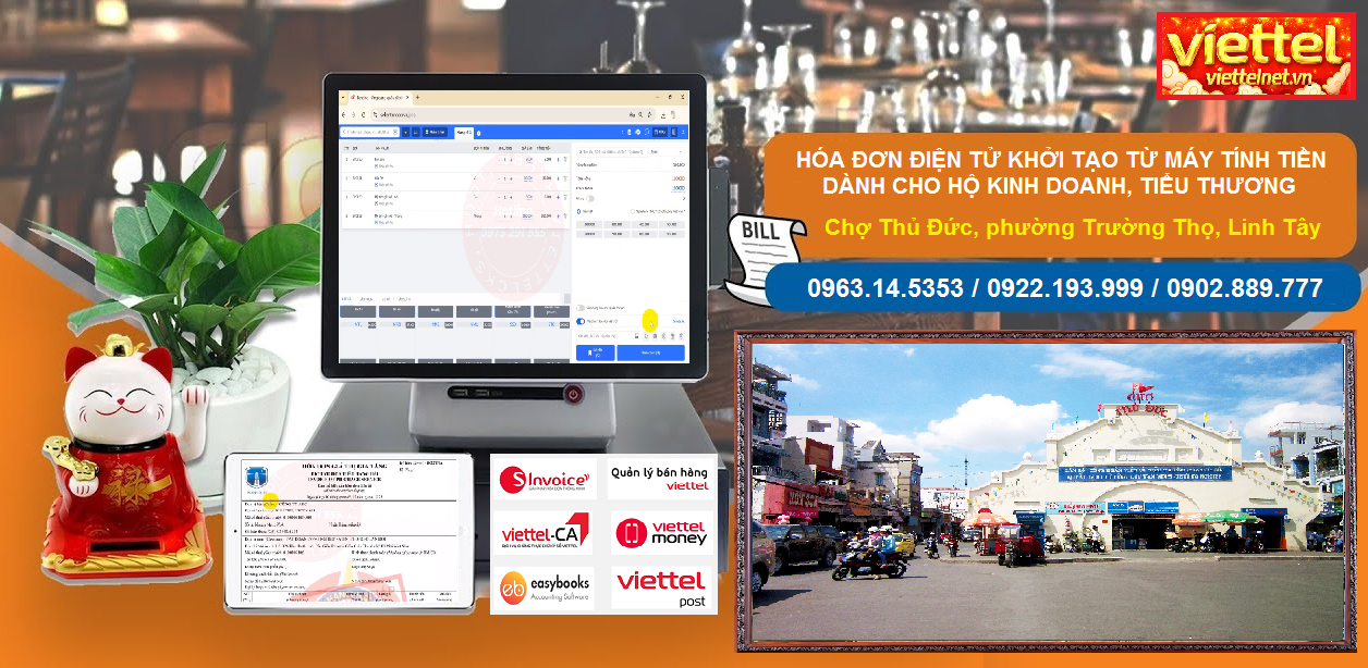 Hóa đơn điện tử Chợ Thủ Đức