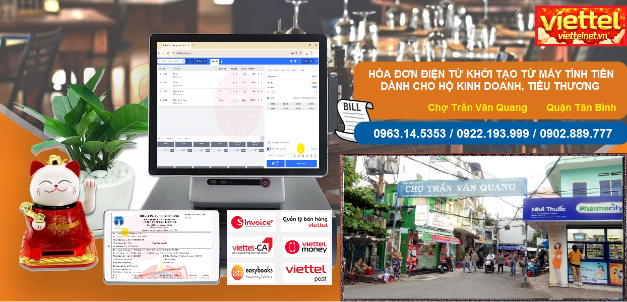 Hóa đơn điện tử Chợ Trần Văn Quang
