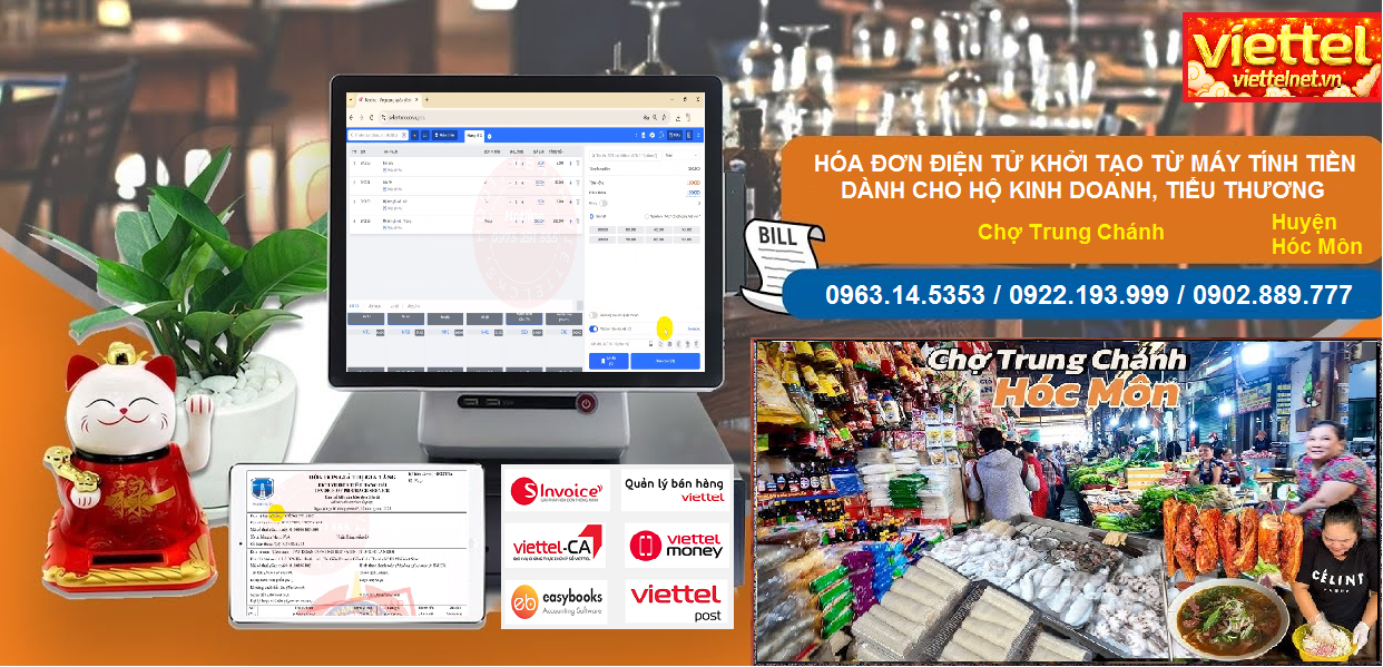 Hóa đơn điện tử Chợ Trung Chánh