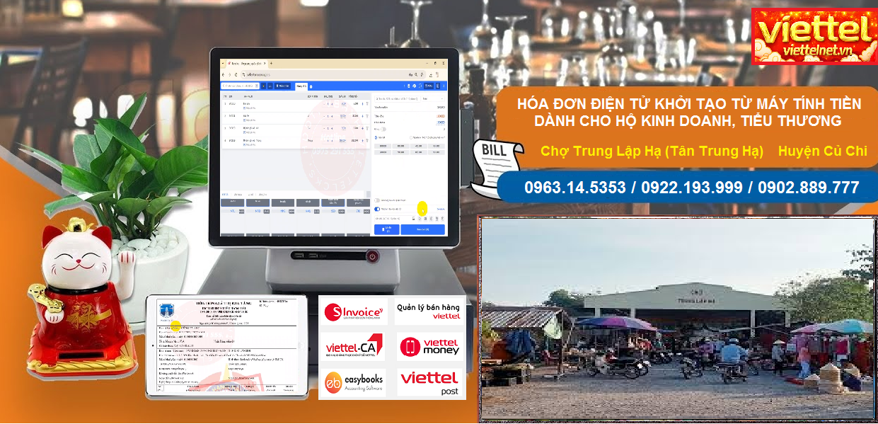 Hóa đơn điện tử Chợ Trung Lập Hạ