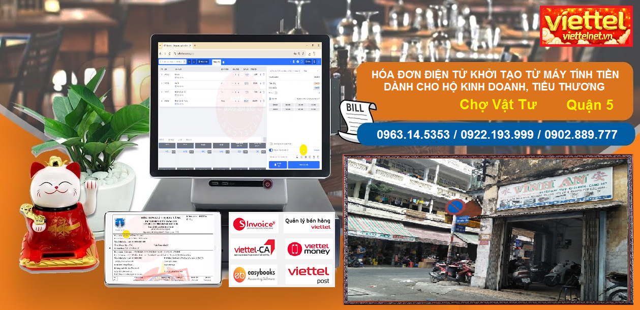 Hóa đơn điện tử Chợ Vật Tư