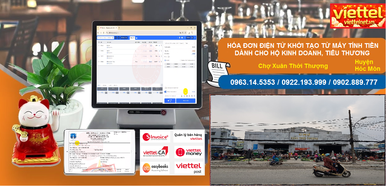 Hóa đơn điện tử Chợ Xuân Thới Thượng