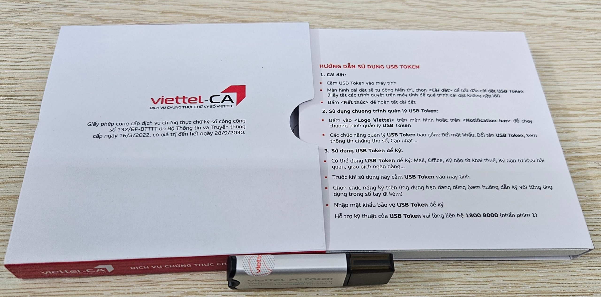 Hướng dẫn sử dụng viettel-ca