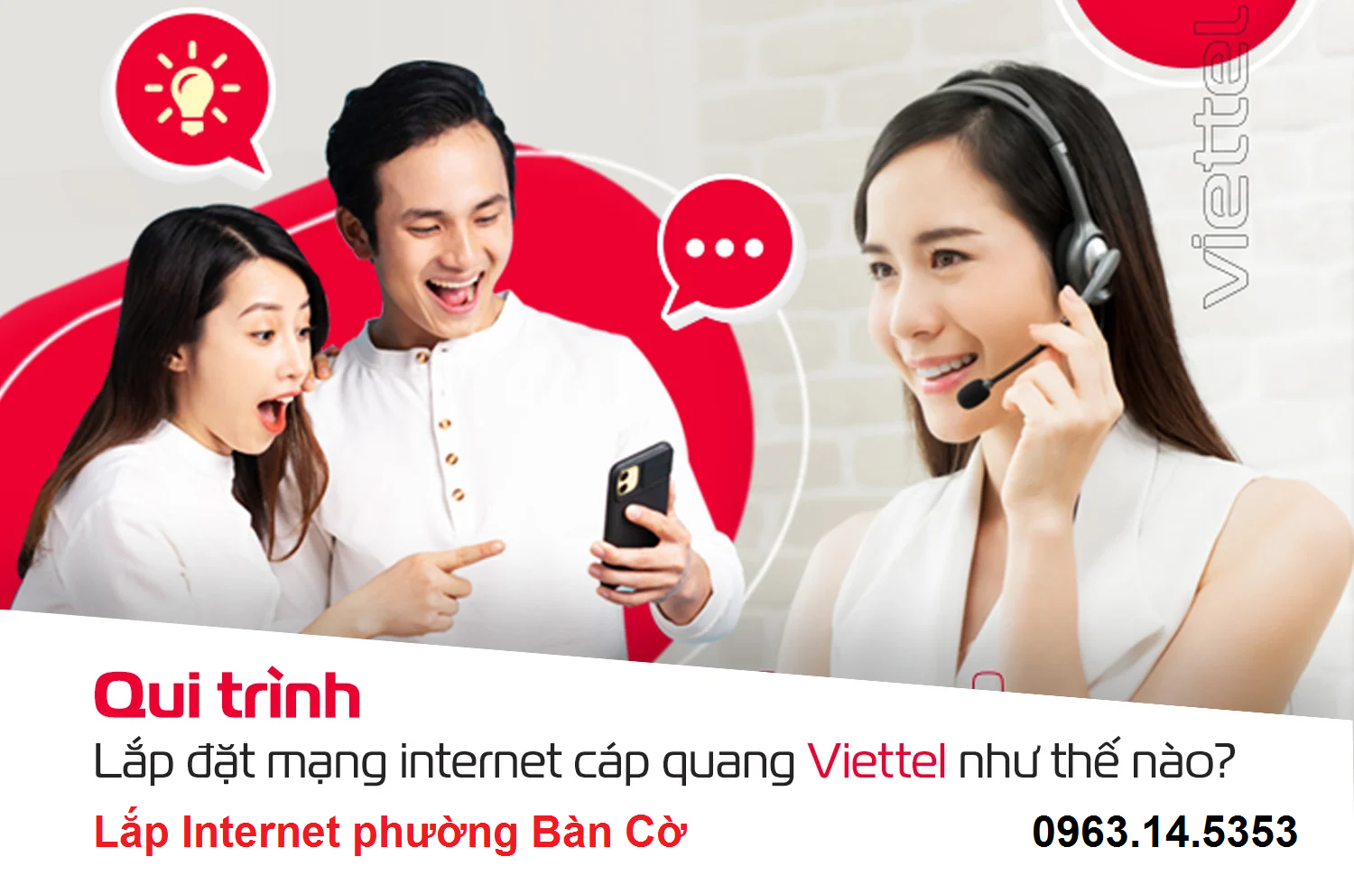 Quy trình đăng ký Internet phường Bàn Cờ