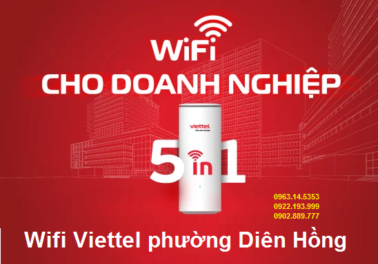 Lắp mạng Viettel phường Diên Hồng