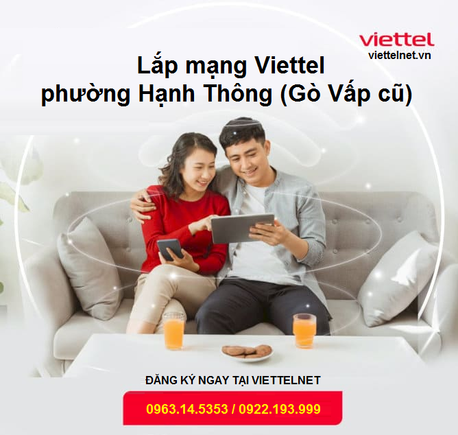 Lắp mạng Viettel phường Hạnh Thông