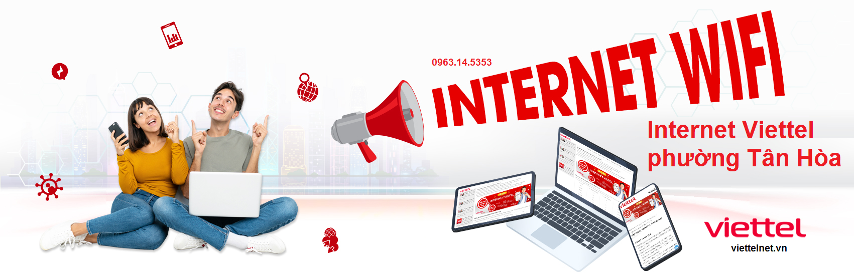 Internet Viettel phường Tân Hòa