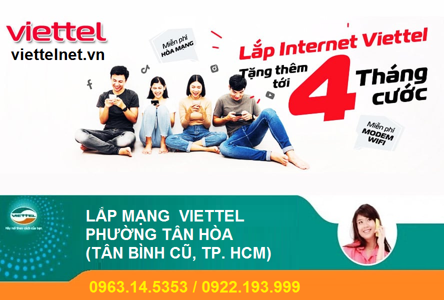 Internet Viettel phường Tân Hòa