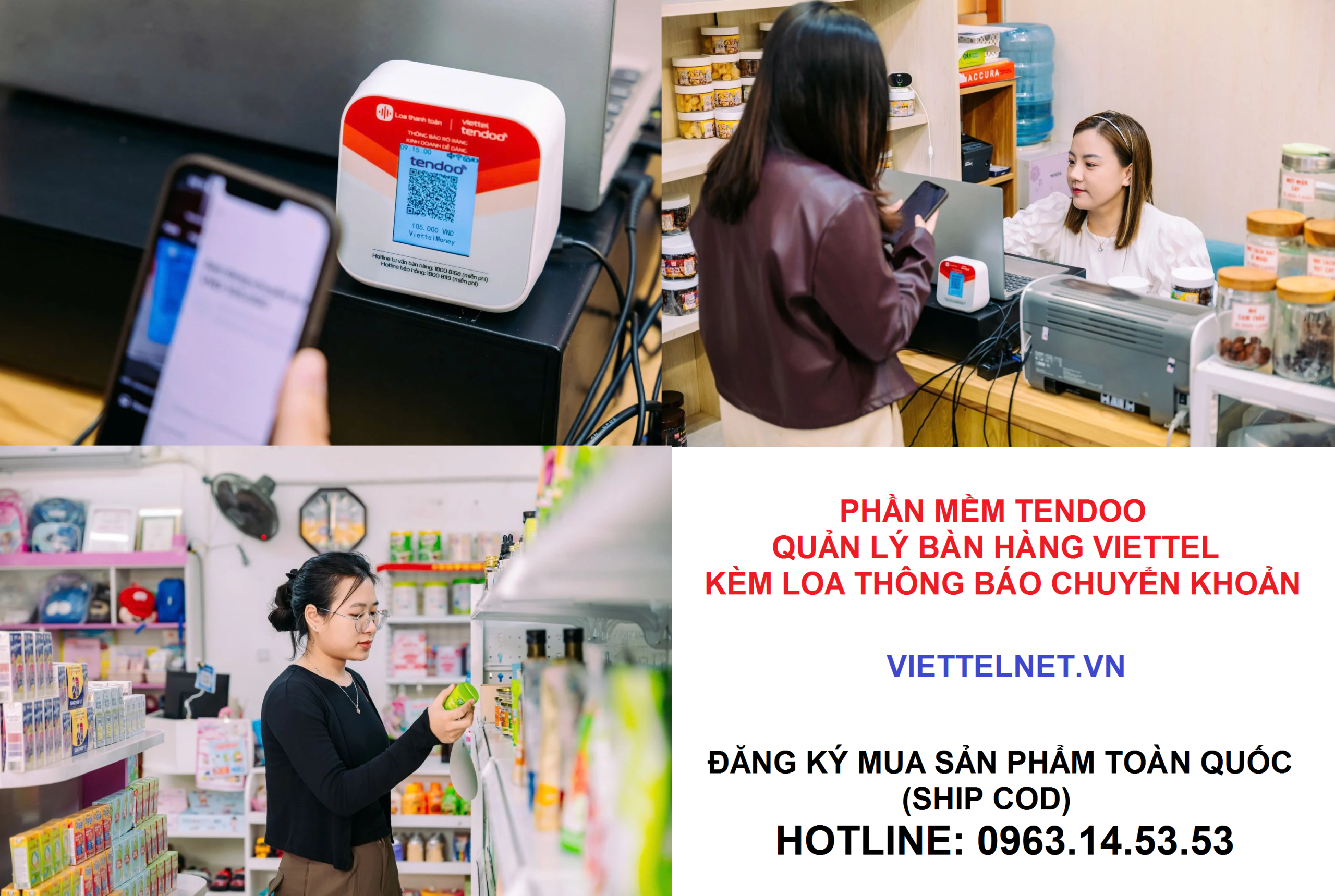 Loa thông báo chuyển khoản Tendoo